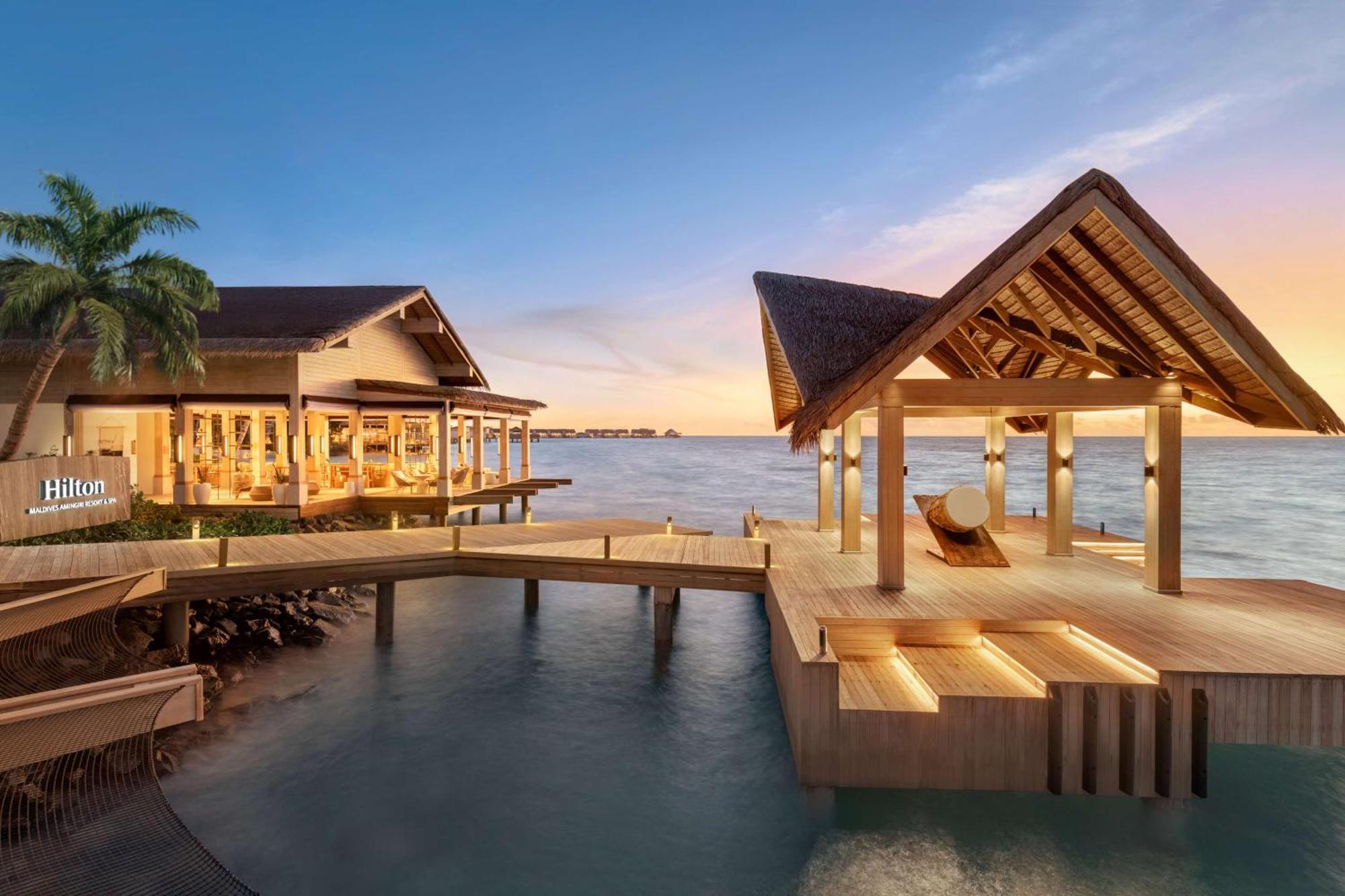 Hilton Maldives Amingiri Resort & Spa Malé Exterior foto